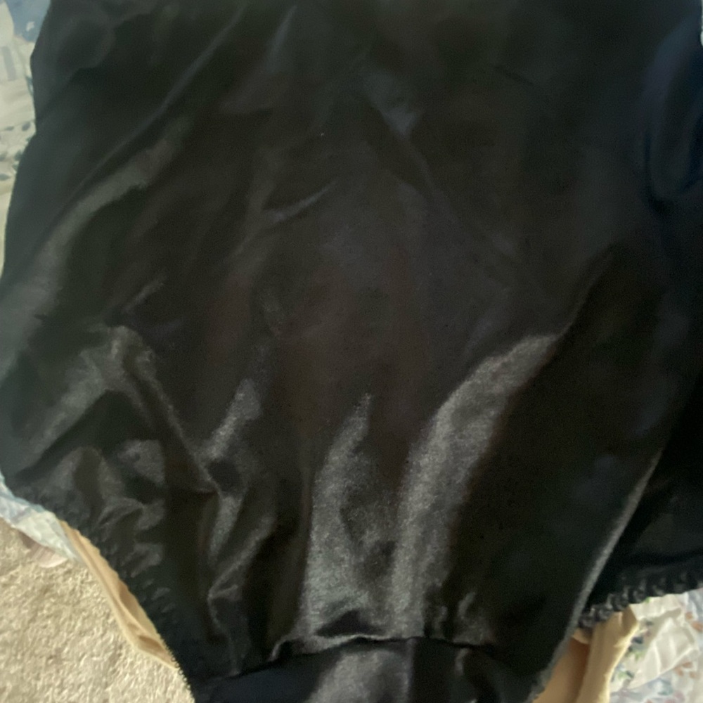 Black Satin shapewear!!